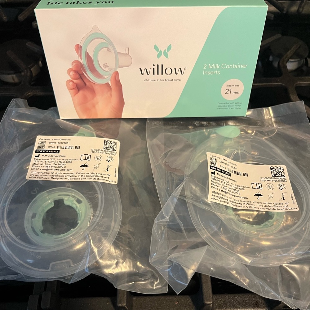 Willow Pump reusable containers & inserts